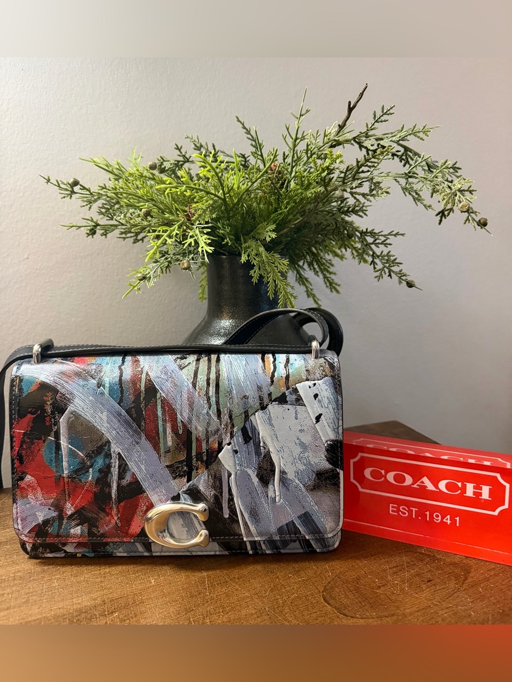 Coach x Mint + Serf Bandit Shoulder Bag